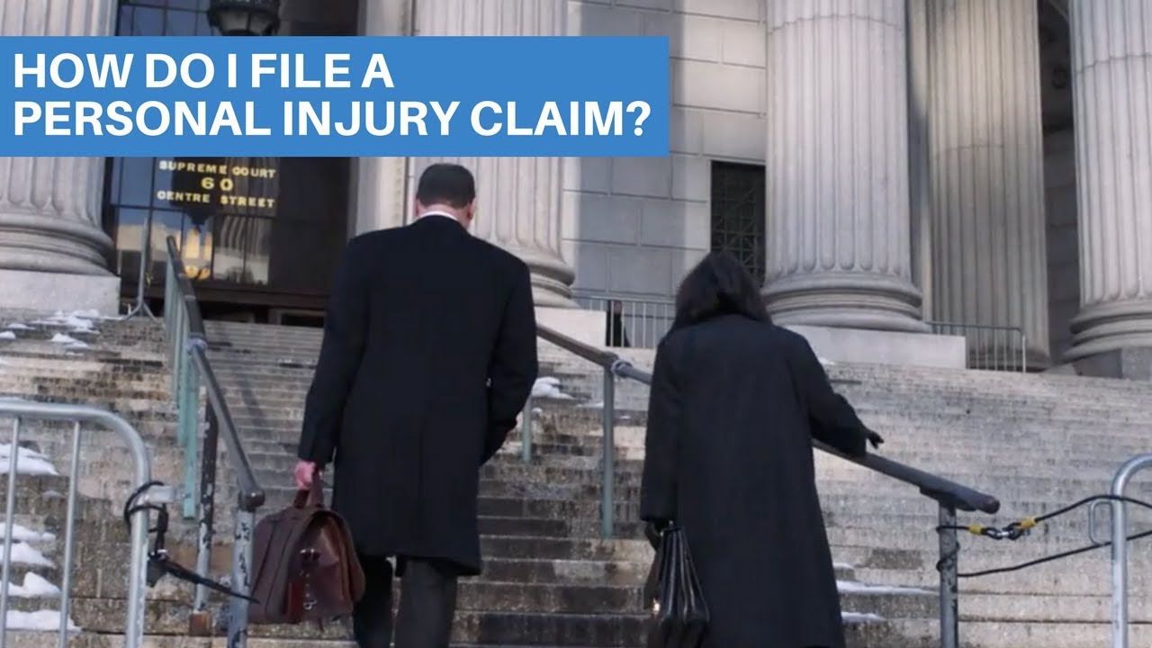how to file a personal injury claim