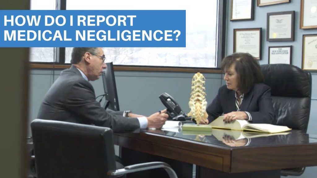 How to report medical negligence